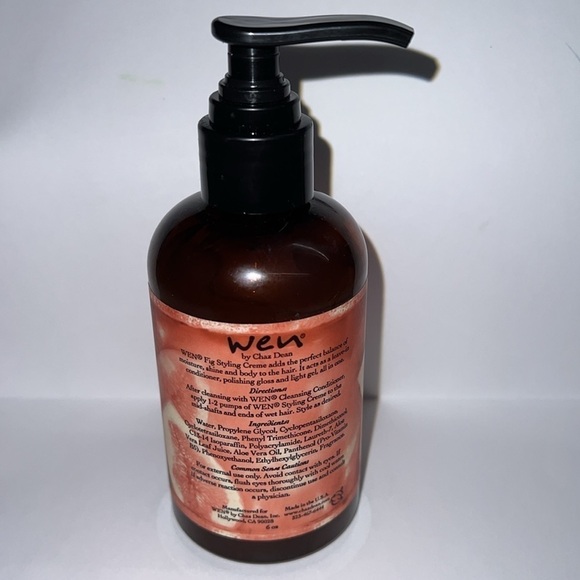 WEN 6oz Fig Styling Cream Pump - Used Once - Picture 2 of 2